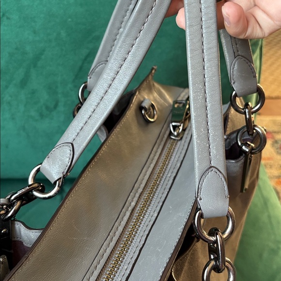 SOLD💖 Coach Dreamer 36 Suede Satchel - Picture 12 of 12